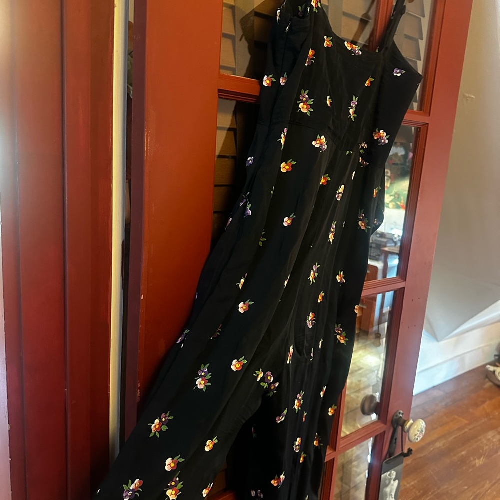 Flynn Skye Black Floral Jumpsuit